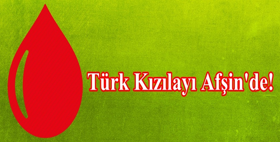 Türk Kızılayı Afşin’de!