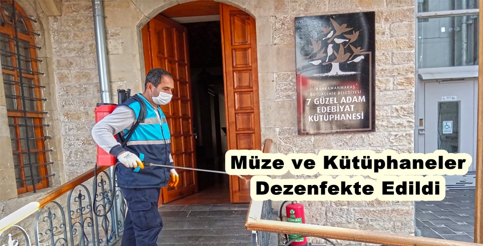 Müze ve Kütüphane Dezenfekte (4)tu