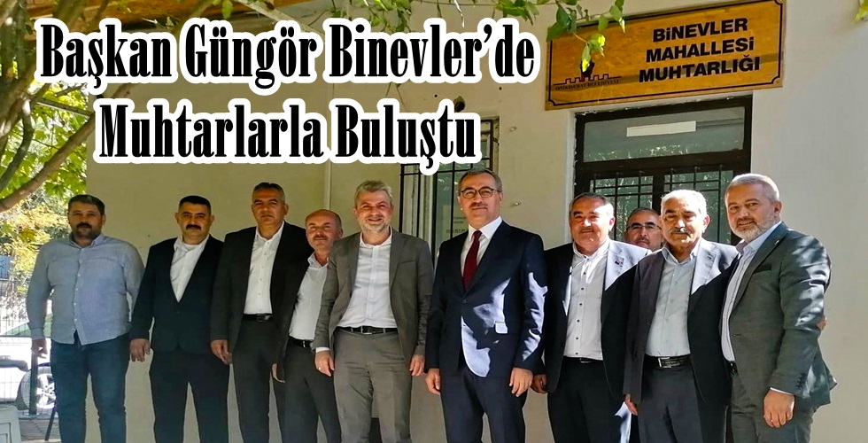 Binevler Mahallesi Muhtarlar Ziyarety