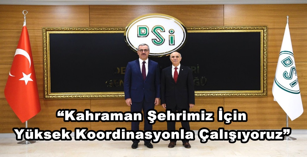 Başkan Güngör DSİ ZİYARETY