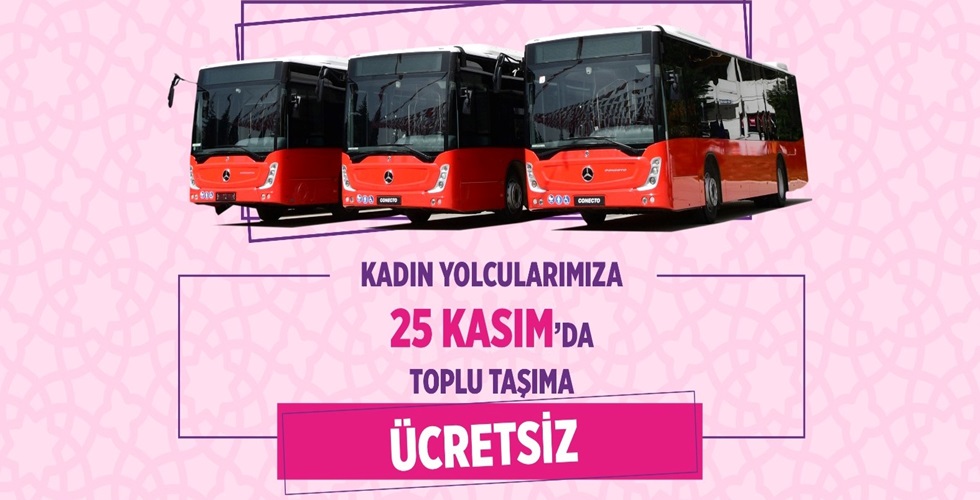 Ücretsiz toplu ulaşımt