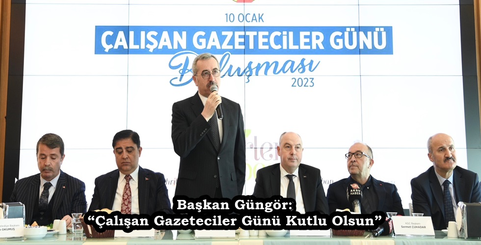 Çalışan Gazeteciler Günü programı (3)yı