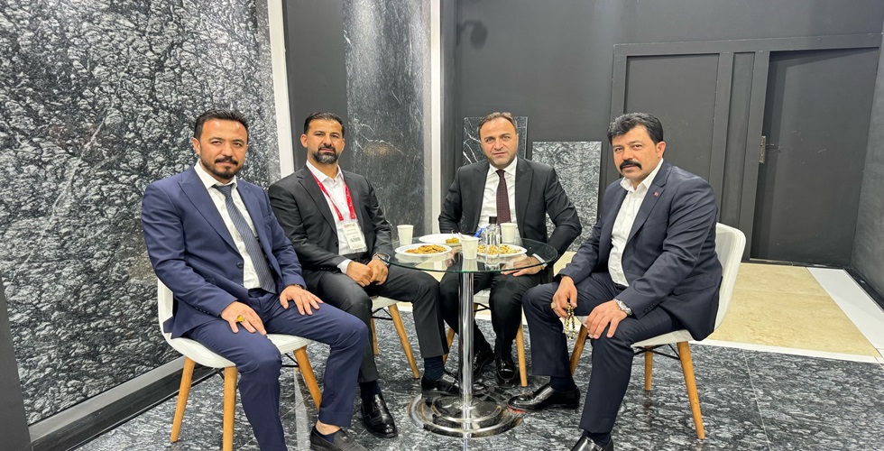Afşinli İşadamlarımız Bölgemizin Mermerlerini Dünyaya tanıtmaya devam ediyorlar.