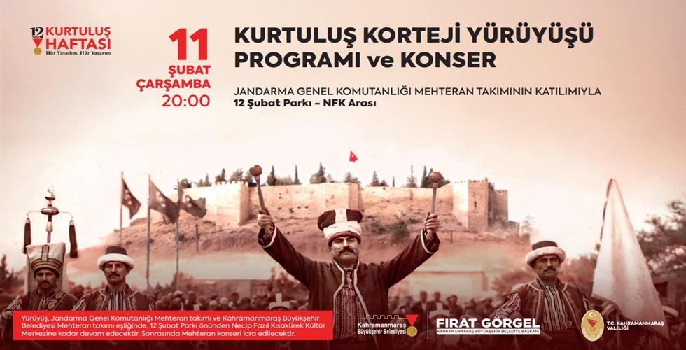 11 Şubat Kortej ve Mehteran KonseriUI
