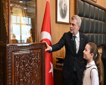 Başkan Görgel, Koltuğu Erva Zehra Boyraz’a Devretti.