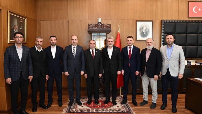 Başkan Görgel, Cumhurbaşkanı Başdanışmanı İsrafil Kışla’yı Ağırladı.